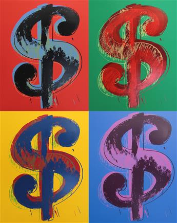 ANDY WARHOL (AFTER) Dollar Signs Portfolio.